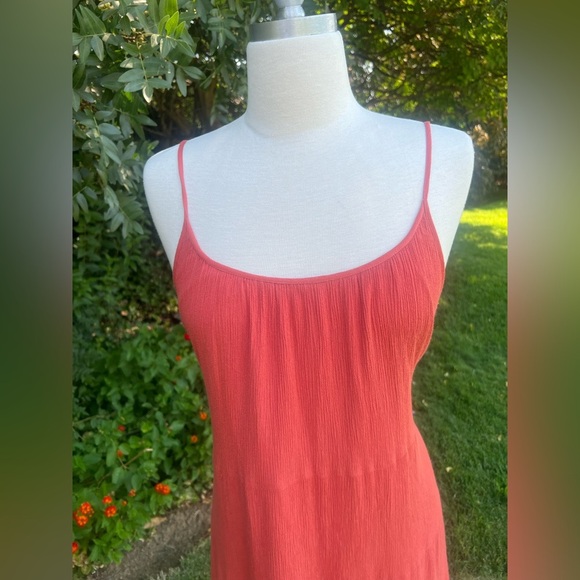 GRACE LACE - Rust Orange 🍊 Sleeveless dress - Picture 4 of 6